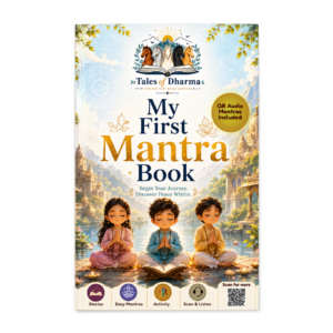 My First Mantra Book cover – Tales of Dharma best book for kids