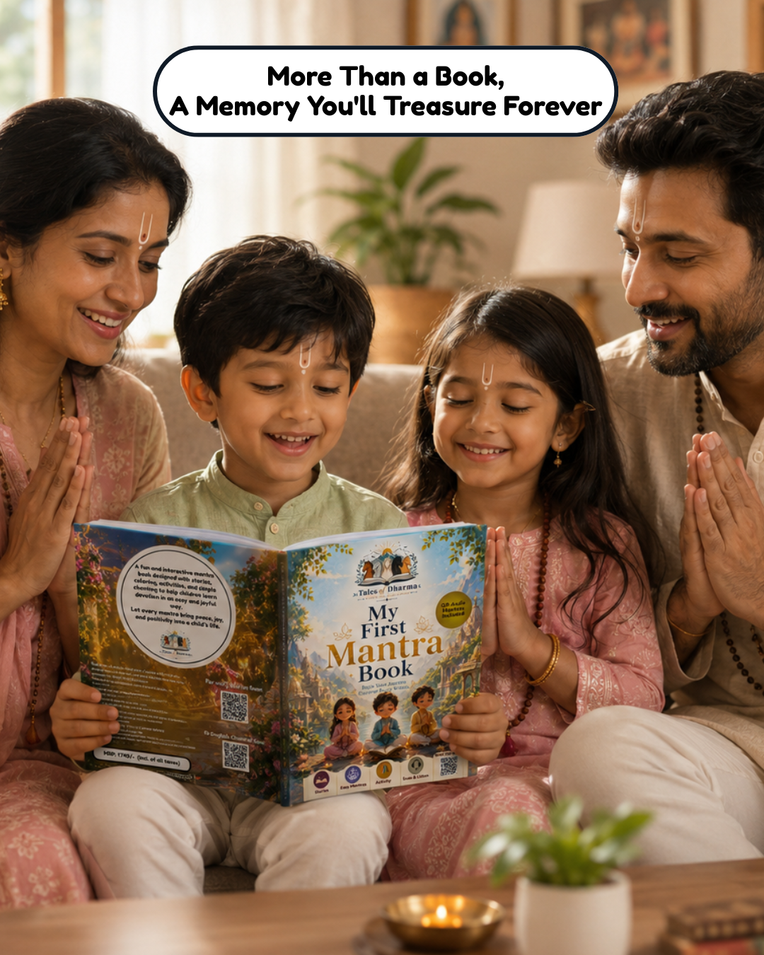 Tales of Dharma My First Mantra Book – best book for kids families