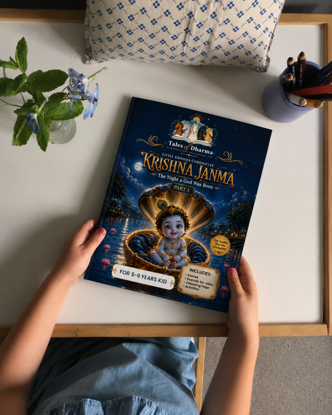Tales of Dharma Krishna Janma – best story book for kids ages 5-9